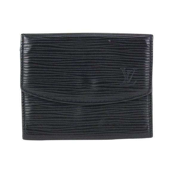 Louis Vuitton - Small Wallet Epi Leather Noir